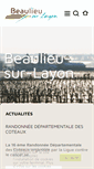 Mobile Screenshot of beaulieu-sur-layon.com